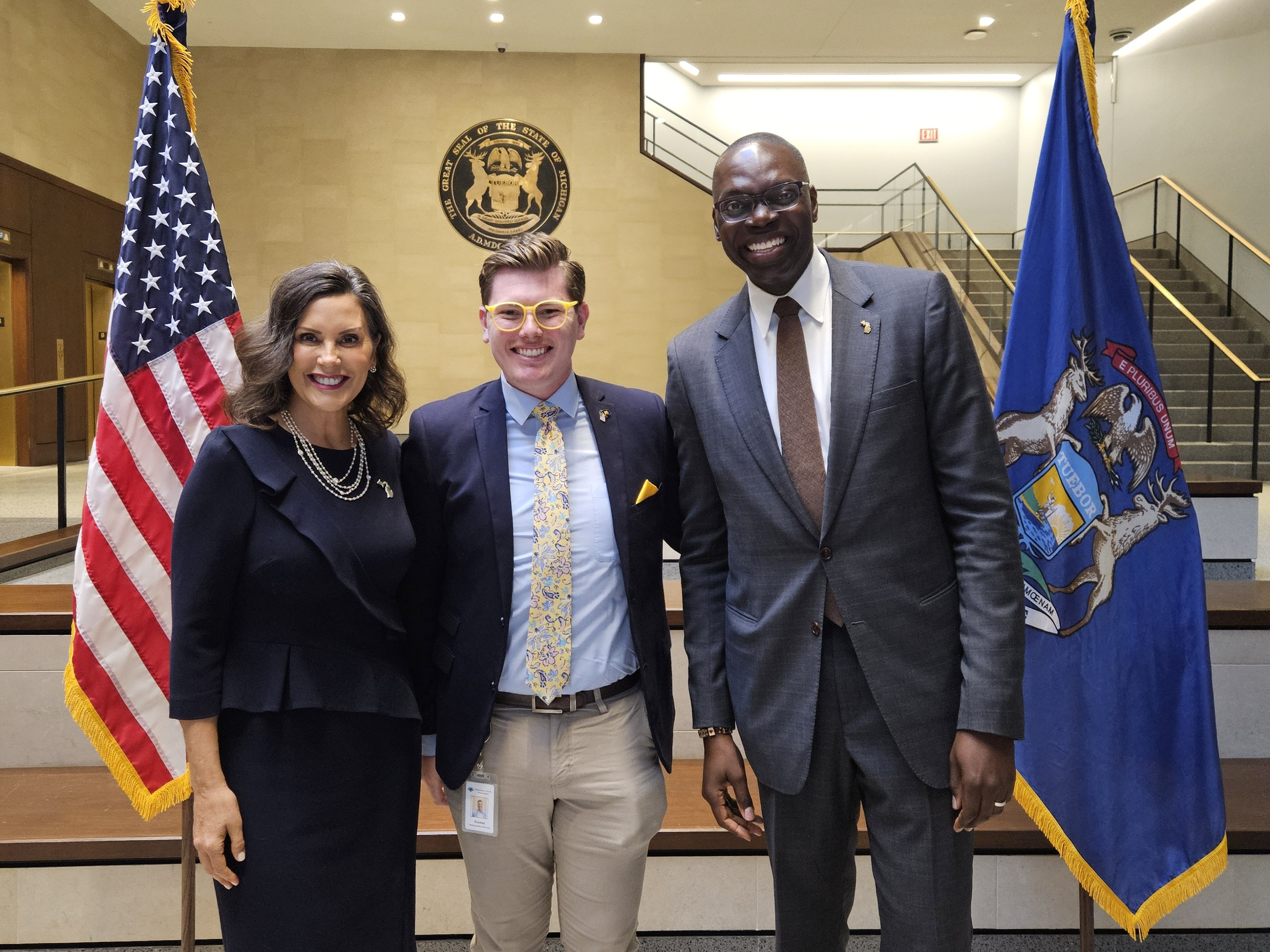 Ezekiel serving local government in the Lansing area